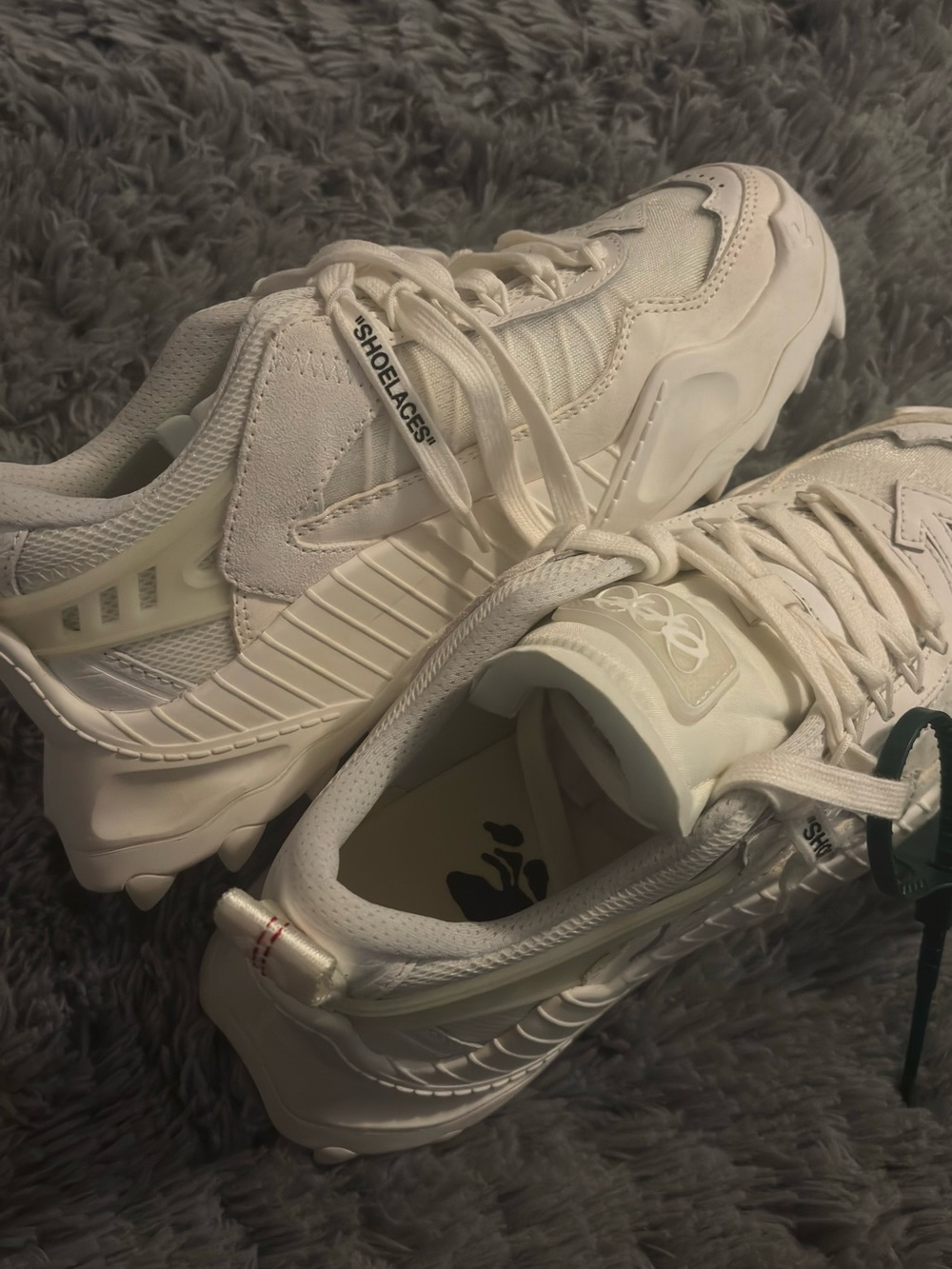 Off-White All-White Women's Sneakers